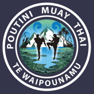 Poutini Tane Big Logo Heavyweight Hoodie Design